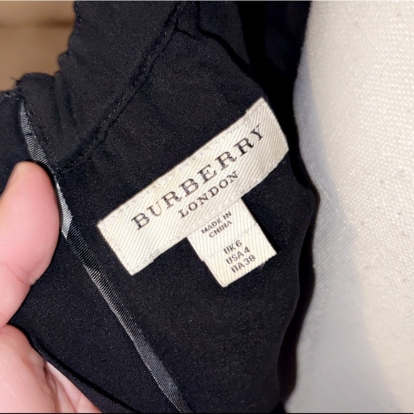 BURBERRY Silk Off The Shoulder Mini Dress - Picture 6 of 7